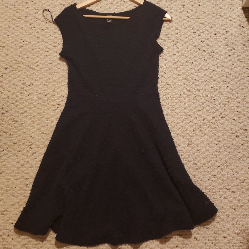 Navy blue dress